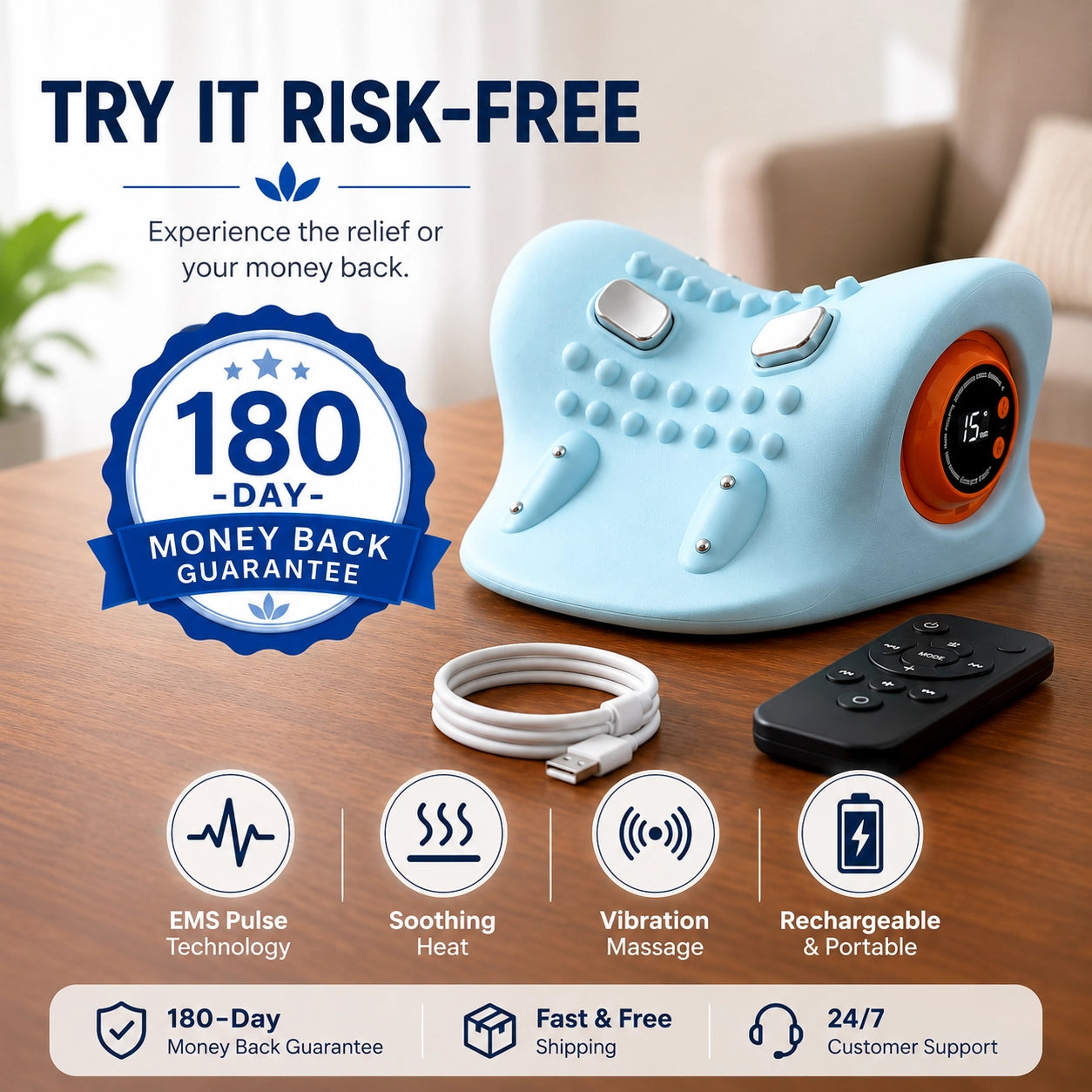 Vitonest™ | Acupoint Massage Pillow