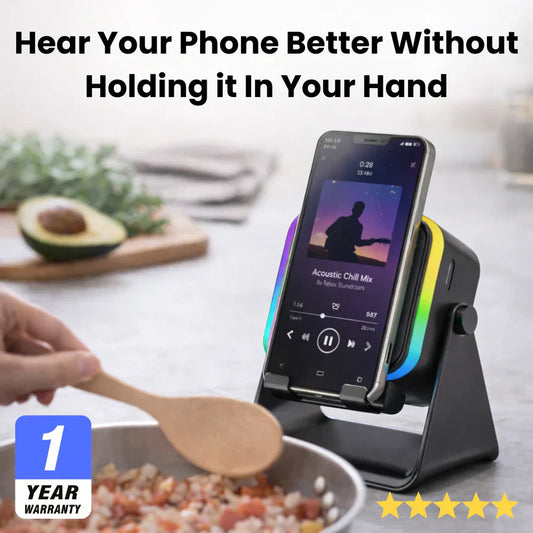 Vitonest™ 3 In 1 Phone Induction Speaker