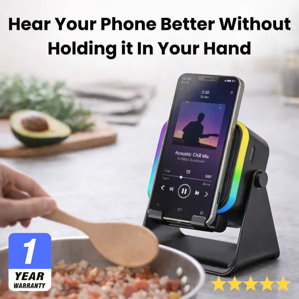 Vitonest™ 3 In 1 Phone Induction Speaker