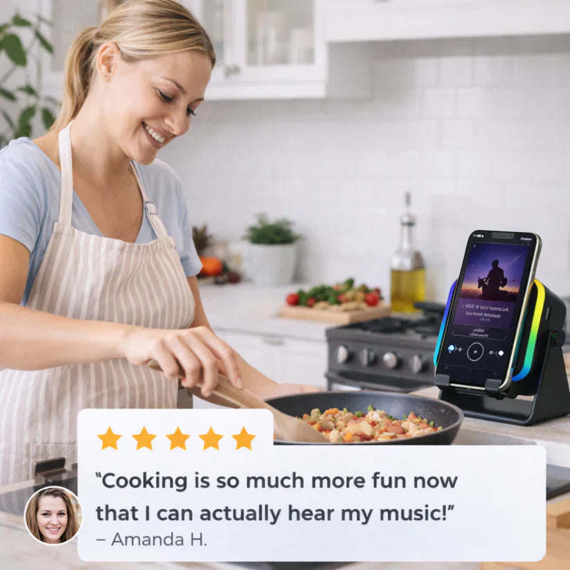 Vitonest™ 3 In 1 Phone Induction Speaker