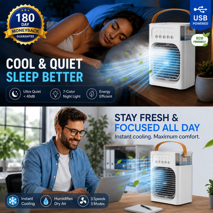 Vitonest™ | Portable Air Conditioners, 4-in-1 Evaporative Air Cooler