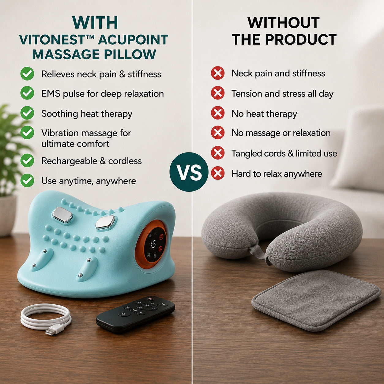 Vitonest™ | Acupoint Massage Pillow