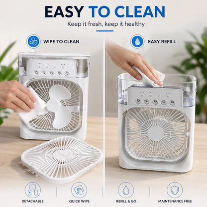 Vitonest™ | Portable Air Conditioners, 4-in-1 Evaporative Air Cooler