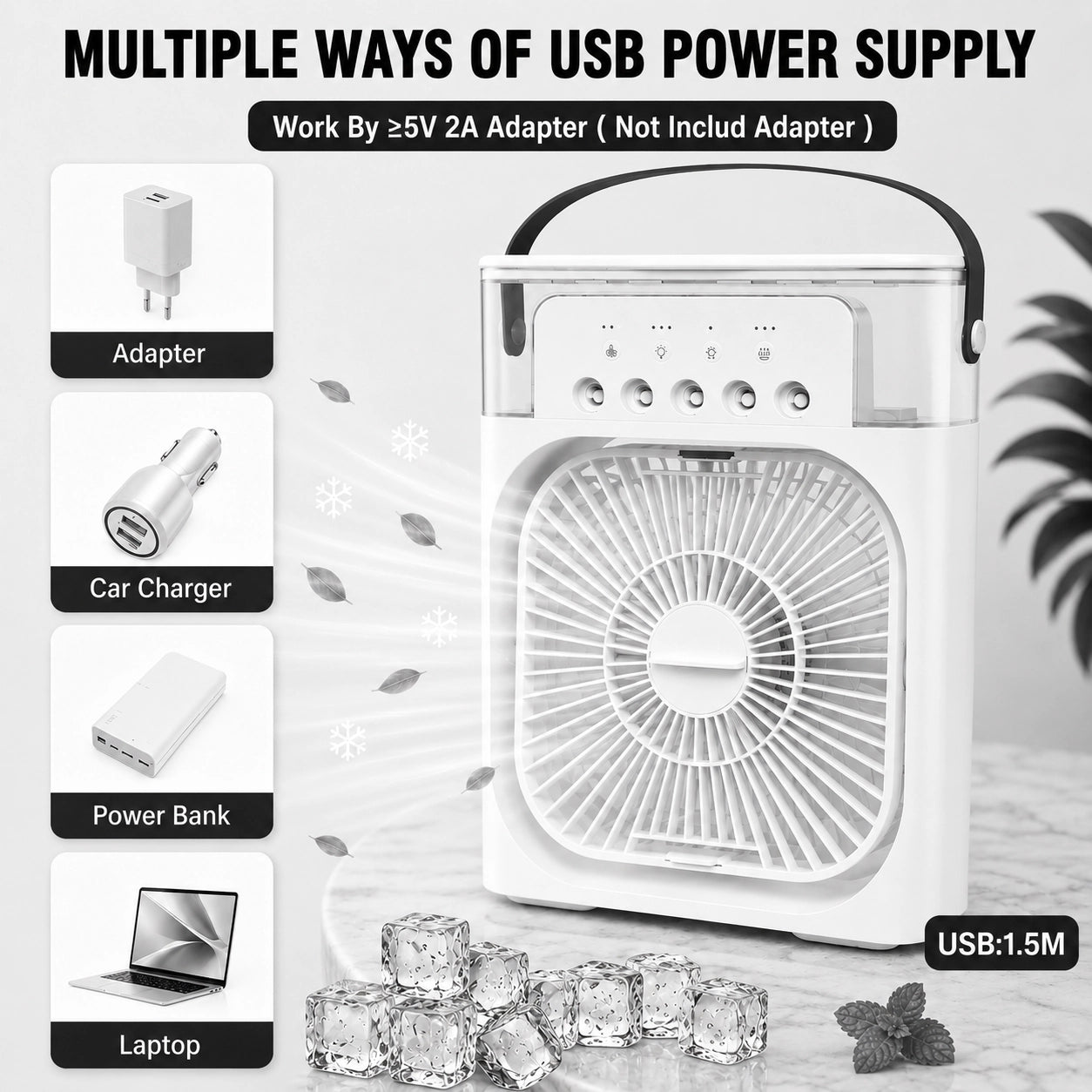Vitonest™ | Portable Air Conditioners, 4-in-1 Evaporative Air Cooler
